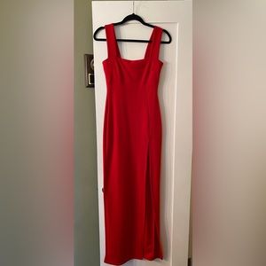 Nasty Gal red dress